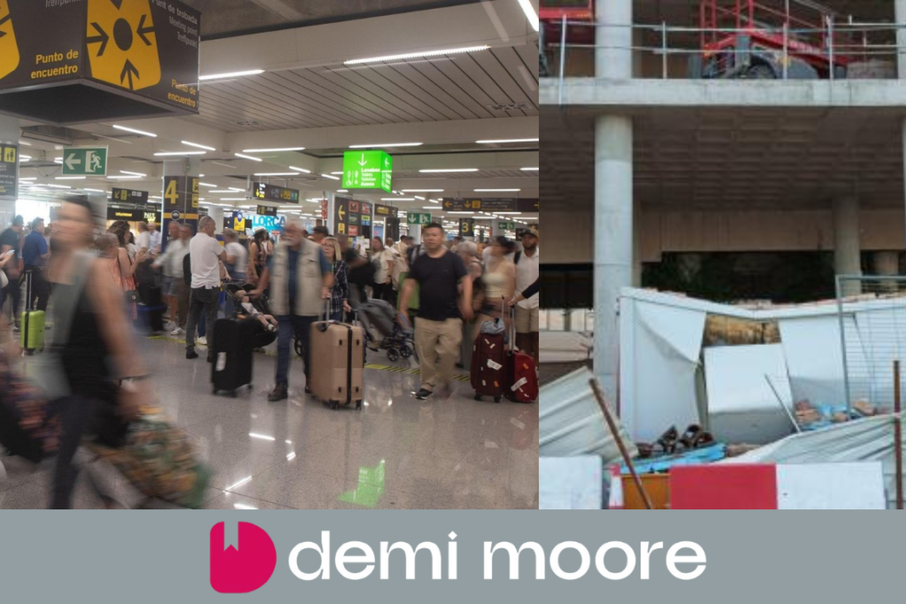 Palma Flughafen Decke eingestürzt